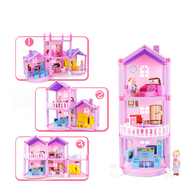 Doll House Villa DIY Assembly