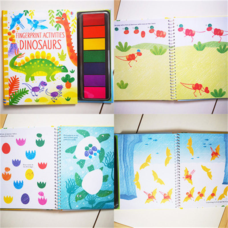 Kids Stamp Coloring Book