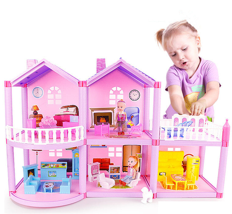 Doll House Villa DIY Assembly