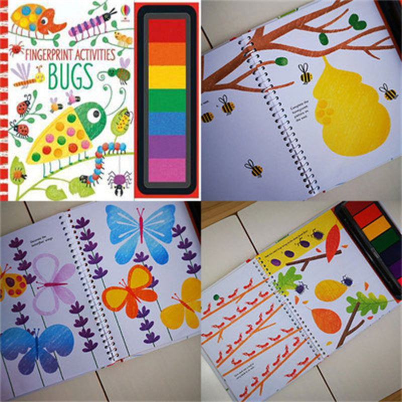 Kids Stamp Coloring Book