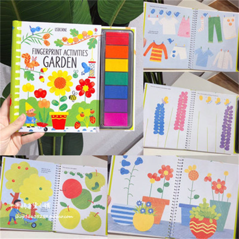 Kids Stamp Coloring Book