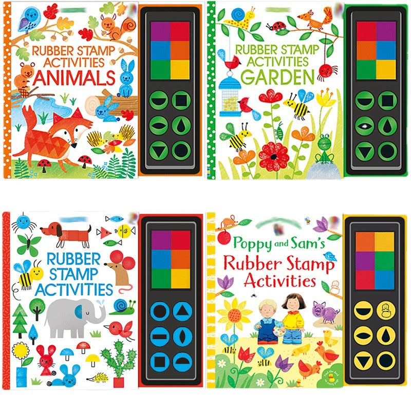 Kids Stamp Coloring Book