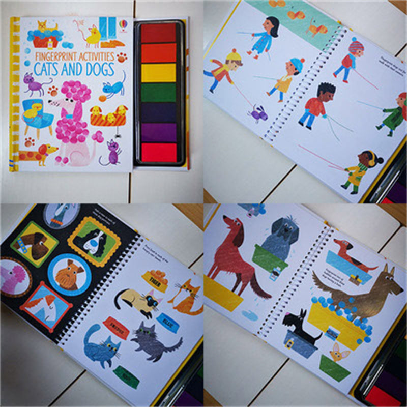 Kids Stamp Coloring Book