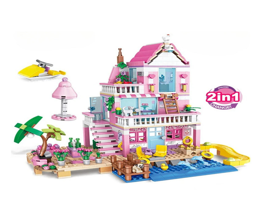 Building Blocks Seaside Villa Dream Castle